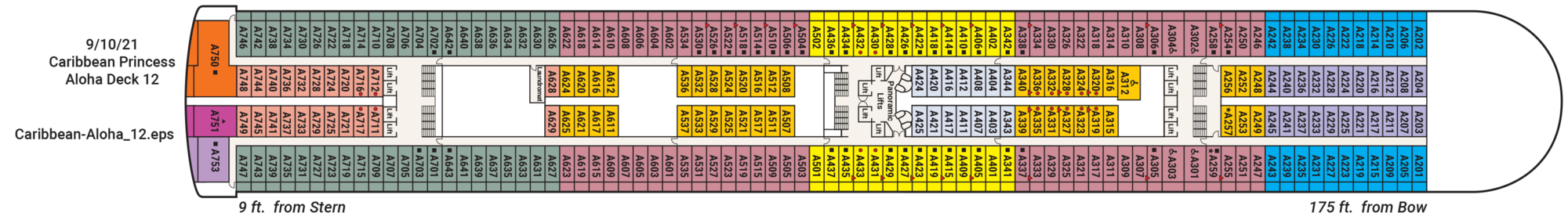 Deck 12 plan